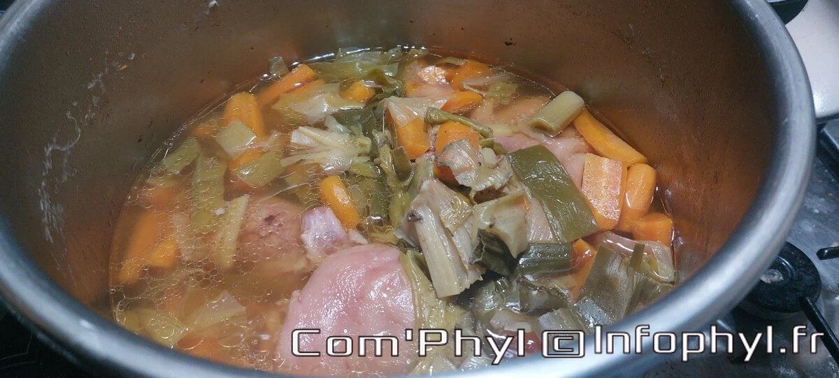 jarret de porc en cocotte
