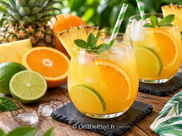 Boisson fraîcheur sans alcool