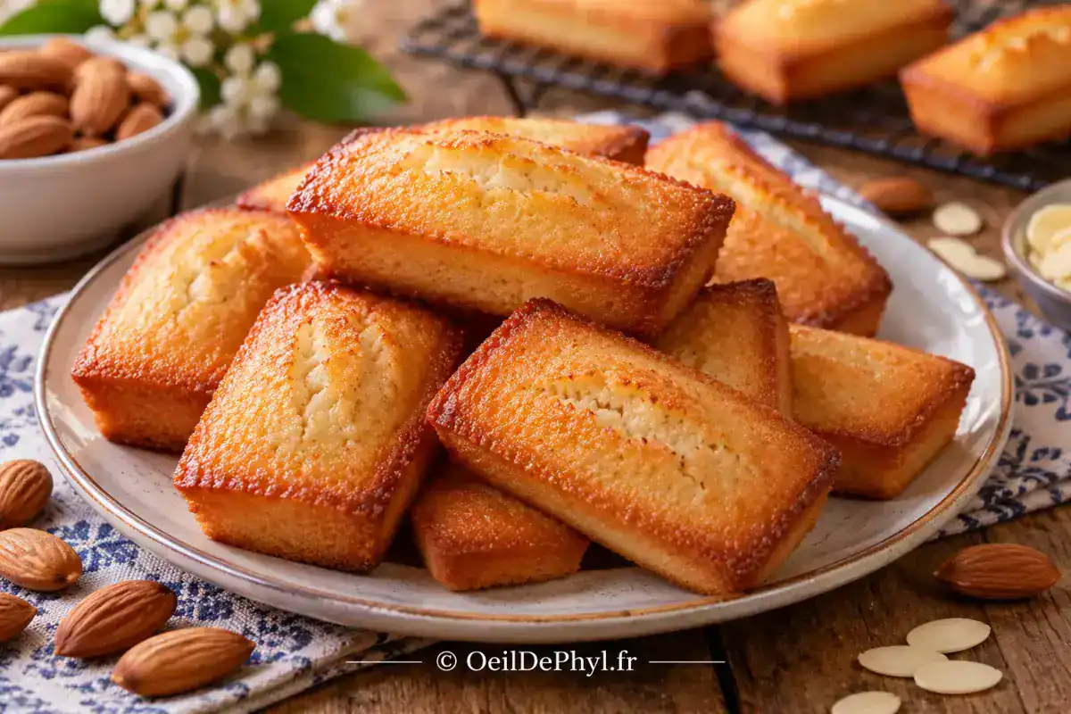 financiers aux amandes