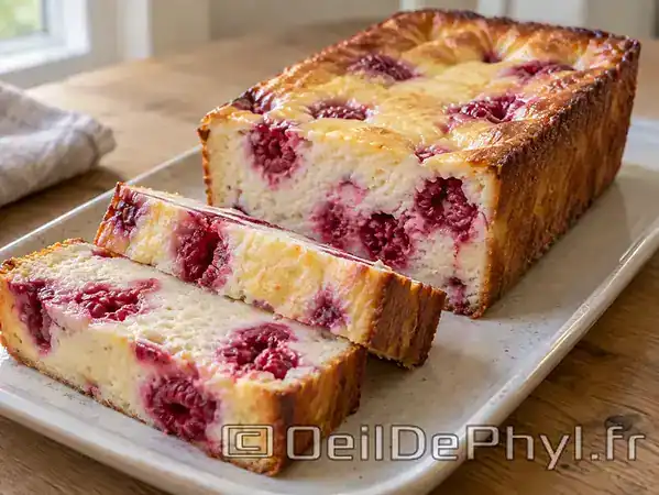 Fromager aux framboises et au citron